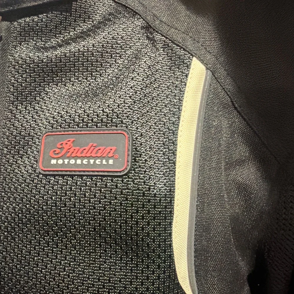 Indian Springfield‎ 2 Women's Mesh Motorcycle Jacket With Liner Size M NWT